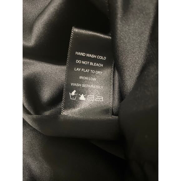 House of Harlow x Revolve jumpsuit women’s size S black gold polka dots halter - Picture 8 of 8